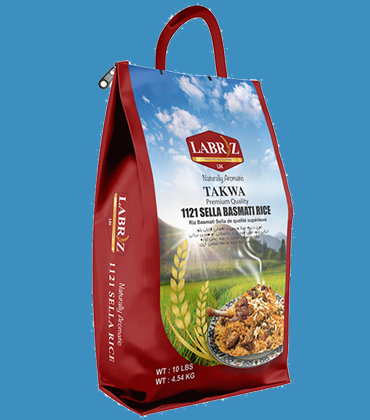 Woven packaging sample